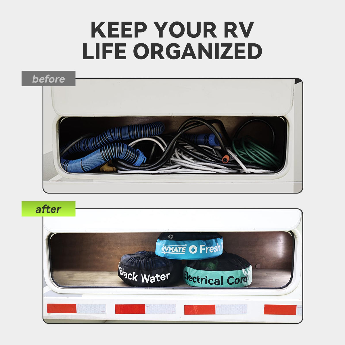 RVMATE durable 600D oxford close-up showing waterproof texture for long-lasting protection