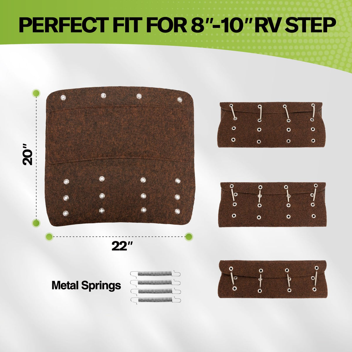 RVMATE close-up of polyester texture highlighting durable double-layer benefit