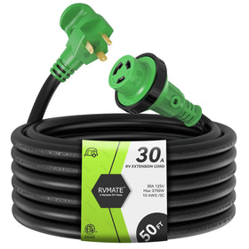 RVMATE front plug and cord showing durable connection benefit