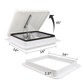 RVMATE installed on RV roof demonstrating weatherproof protection benefit