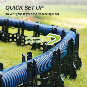 RVMATE support in use at RV dump showing faster cleaner draining