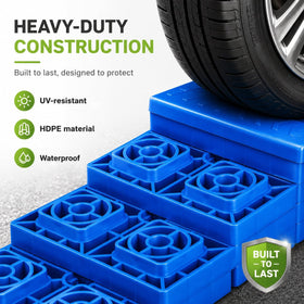 RVMATE thin top blocks detail for fine height adjustments and precision