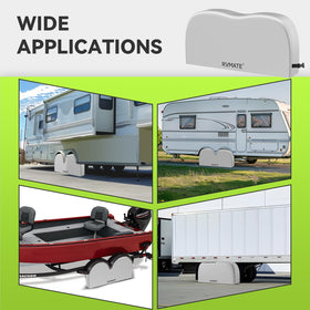 RVMATE covers repelling rain and snow to show weather-resistant performance