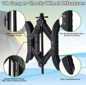 RVPNR installed between tandem tires demonstrating reduced movement