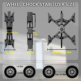 RVPNR close-up of X-shaped scissor mechanism highlighting heavy-duty iron construction and grip