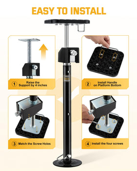 RVSHARK detachable side handle in use for precise manual adjustment and ergonomic control