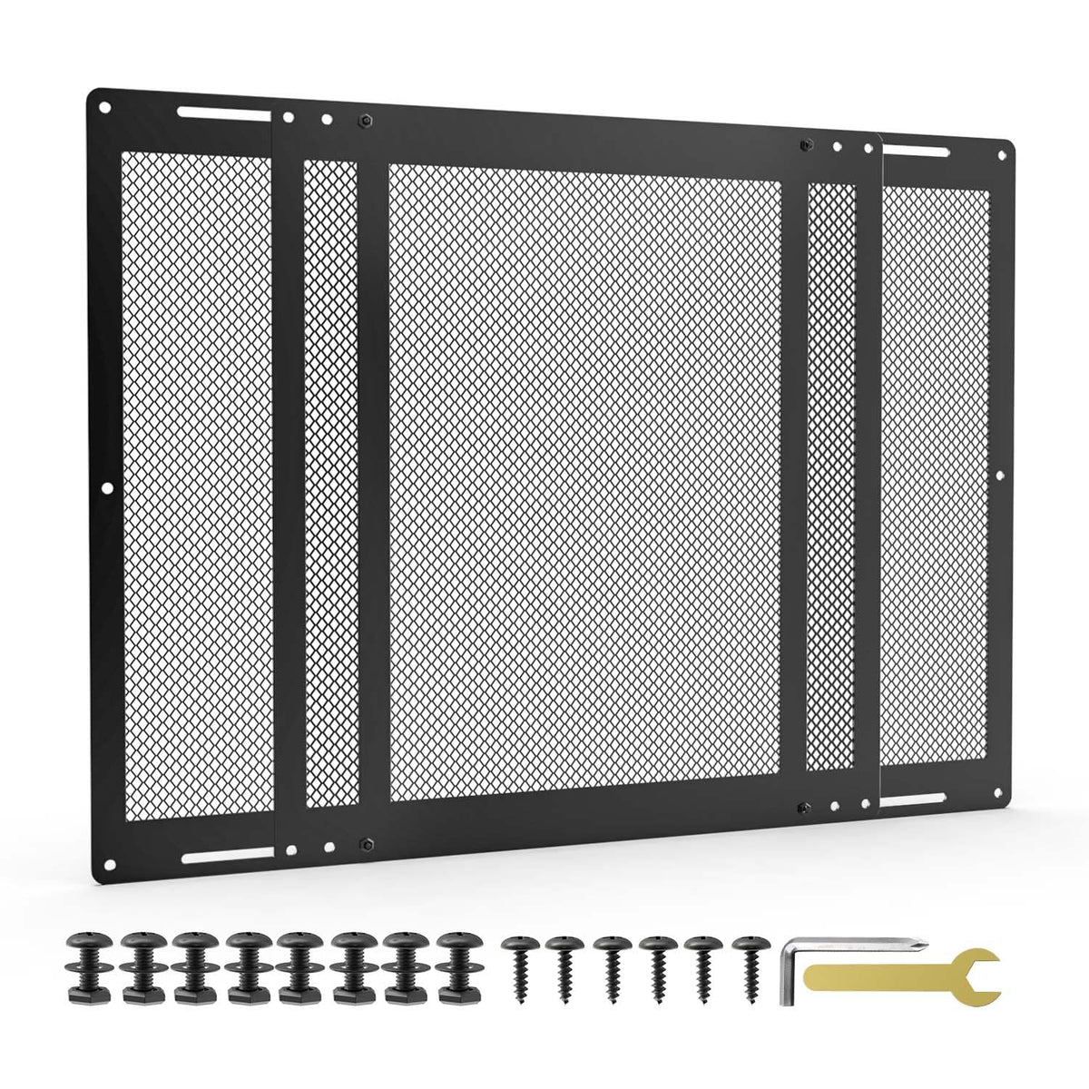 RVSNAIL front view of protector grille showing fit and sleek look for durability