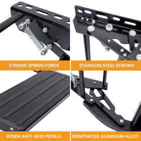 RVSNAIL side profile step extended demonstrating easy step down