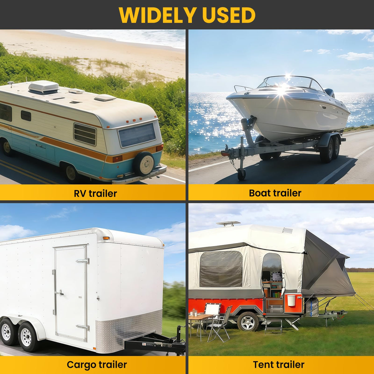 RVSNAIL compact storage position for convenient garage stowage