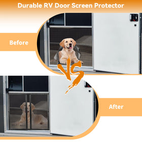 RVZONE mounted hardware and included screws illustrating easy installation