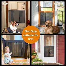 RVZONE lifestyle shot on porch illustrating enhanced safety and preserved airflow