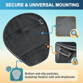 RWUJILONG non-slip back with PVC mesh for secure grip and quick drainage