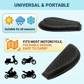 RWUJILONG folded cushion compact for storage and easy transport