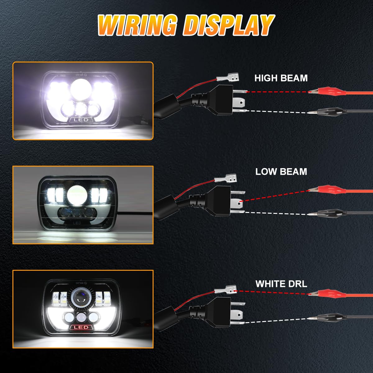 RXTSQI beam pattern demonstrating clear cutoff and reduced glare