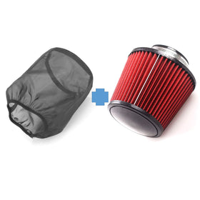 RYANSTAR cover on intake outdoors showing dust blocking protection benefit