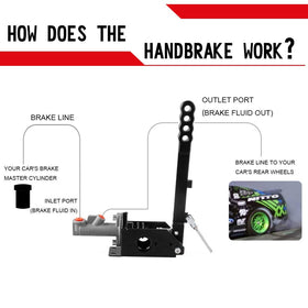RYANSTAR RACING installed in a car demonstrating drift-ready rear braking benefit