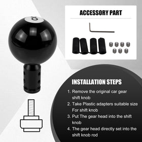 RYANSTAR RACING adapter and hardware neatly displayed for fast, hassle-free install benefit