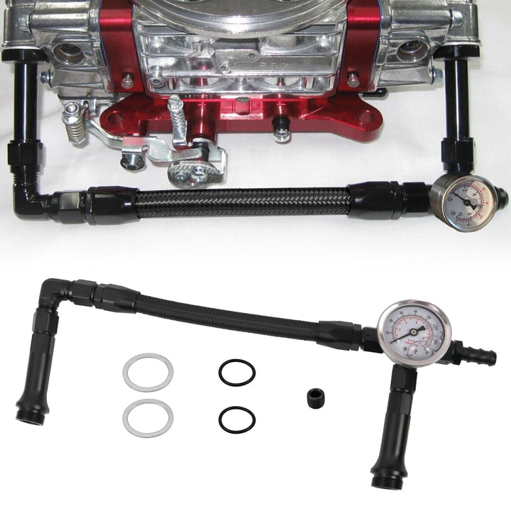 RYANSTAR RACING AN6 front assembly showing dual feed layout and fitment benefit