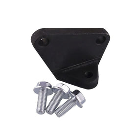 RYANSTAR RACING front view of clamp showing flange alignment and improved seal