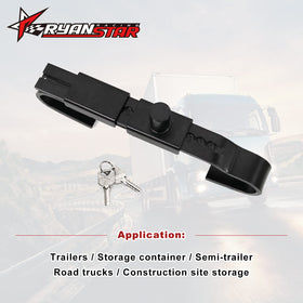 RYANSTAR RACING close-up of precision lock cylinder highlighting secure key action
