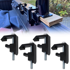 RYANSTAR RACING front view of four clamps shows fit and easy install benefit