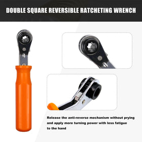 RYANSTAR RACING double-square offset wrench angled head view, provides clearance in tight spaces