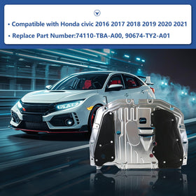 Ryansunoro installed under Honda Civic demonstrating protection