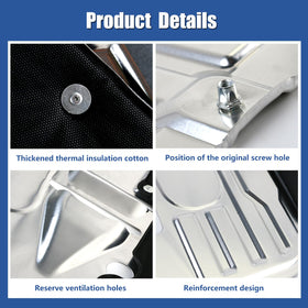 Ryansunoro mounting hardware and gloves included for easy install