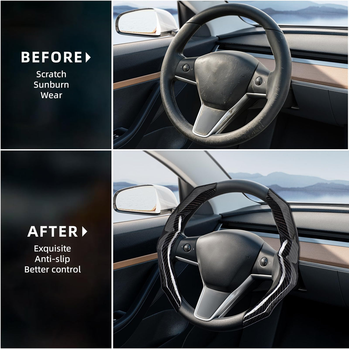 RYCELYSIAN weather test showing protection from hot and cold wheel temperatures benefit