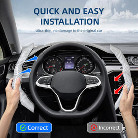 RYCELYSIAN white finish contrasting with dark dashboard for modern look