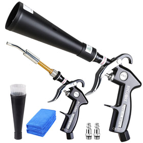 RYCUBRE metal tornado gun front view showing durable body and reliable cleaning