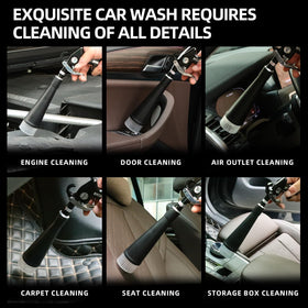 RYCUBRE slim nozzle cleaning air vent delivering targeted dust removal