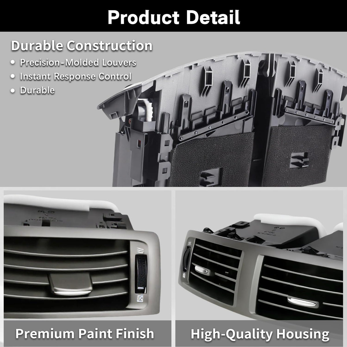 RydSuns side mounting tabs showing clip locations for secure, vibration-free fit