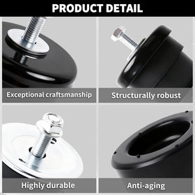 RydSuns plated steel hardware detail showing corrosion resistance benefit