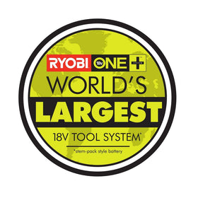 RYOBI hose stored on gun demonstrating tidy transport and easy storage benefit