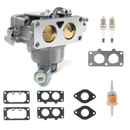 RYTIME carburetor front view showing mounting flanges and bolt holes for easy fitment