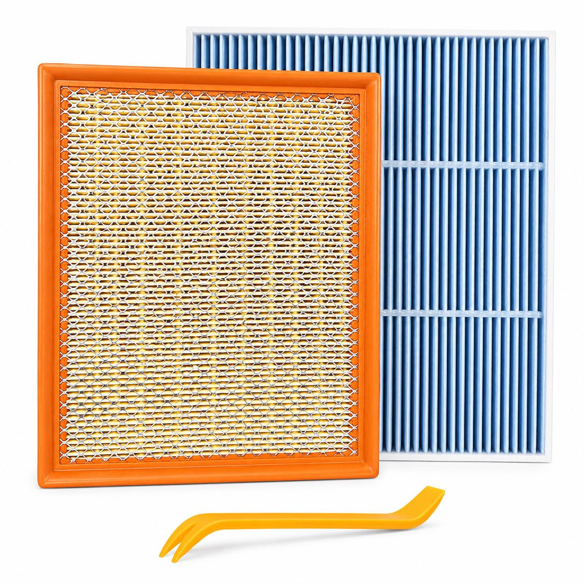 ryvclim front packaging showing engine and cabin filter combo protecting vehicle performance