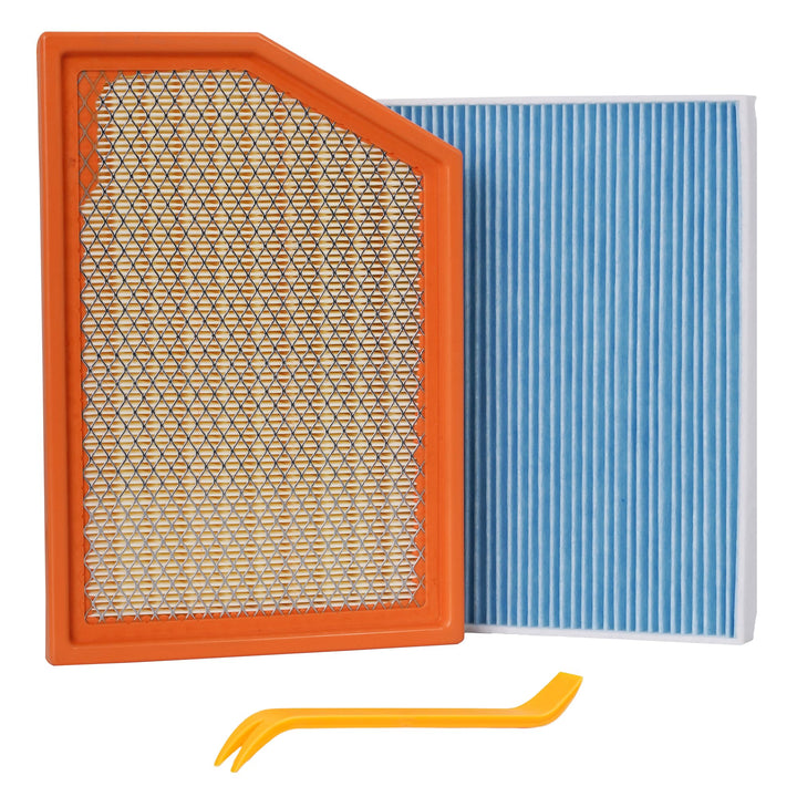 ryvclim front packaging showing both CF12000 and CA11877 filters, clear fit information