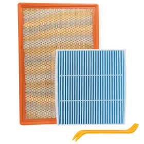 ryvclim front packaging showing both engine and cabin filters, clarity in one kit