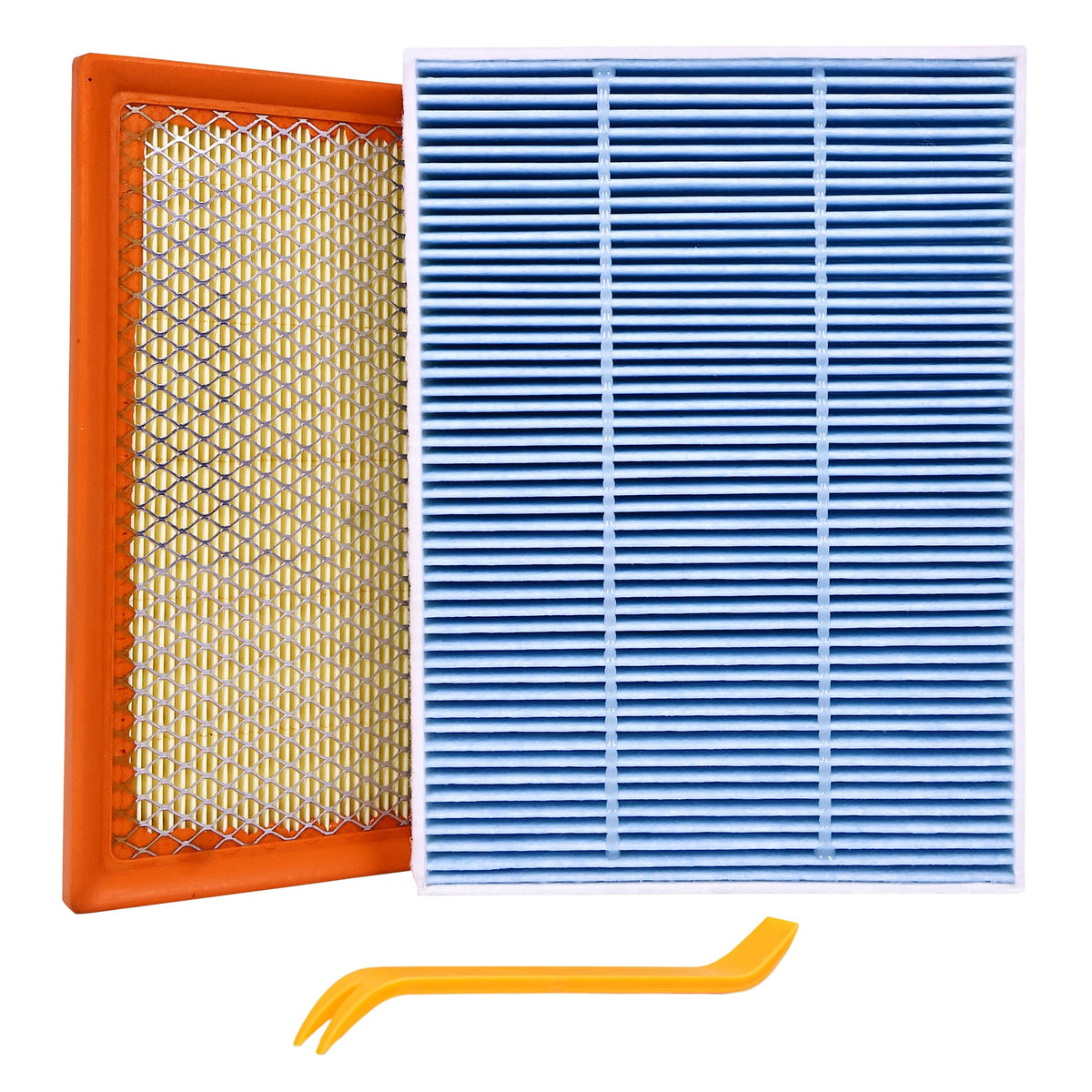 ryvclim front packaging showing both filters and vehicle fitment for easy selection