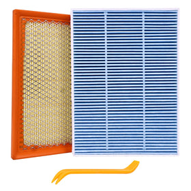 ryvclim front packaging showing both filters and vehicle fitment for easy selection