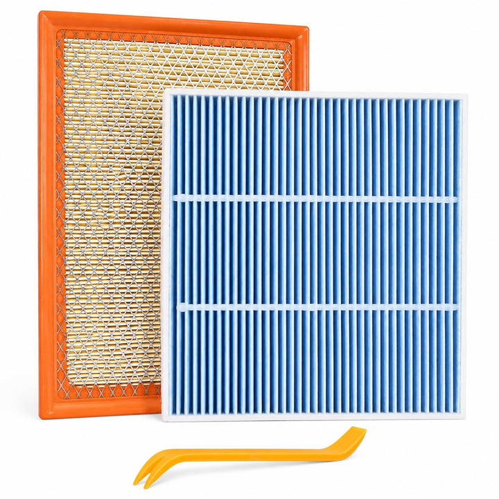 ryvclim front packaging showing both engine and cabin filters and clear labeling benefit