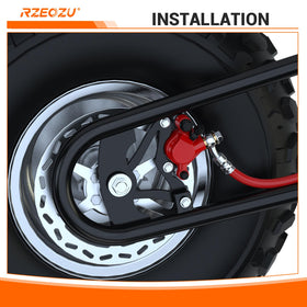 RZEOZU brake pad detail highlighting replacement pads for improved bite