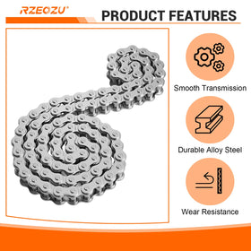 RZEOZU chain breaker engaged removing a link for on-site customization