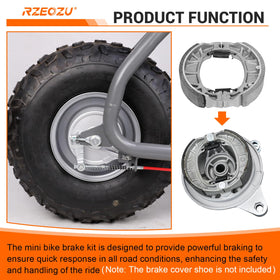 RZEOZU chain tensioner adjuster close-up showing accurate chain alignment benefit