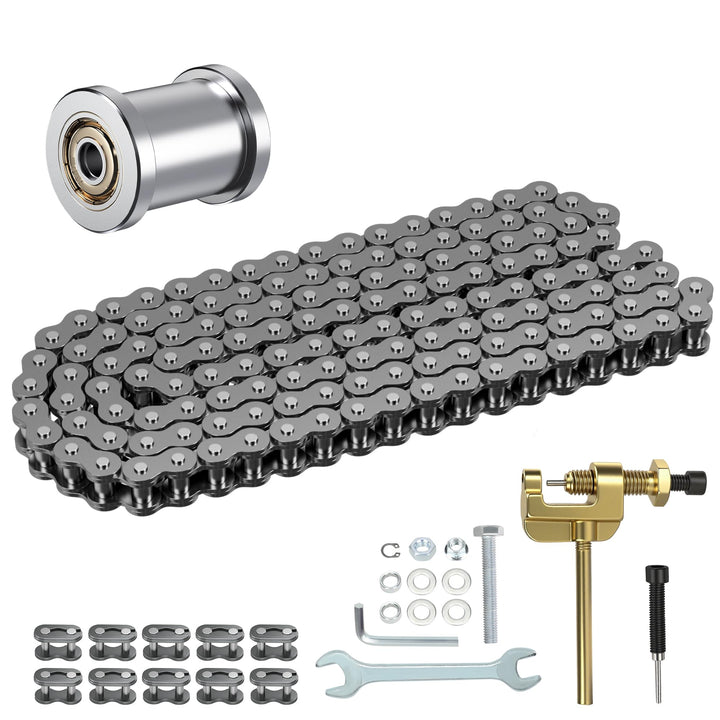 RZEOZU front packaging showing full 35 chain kit and contents for easy purchase