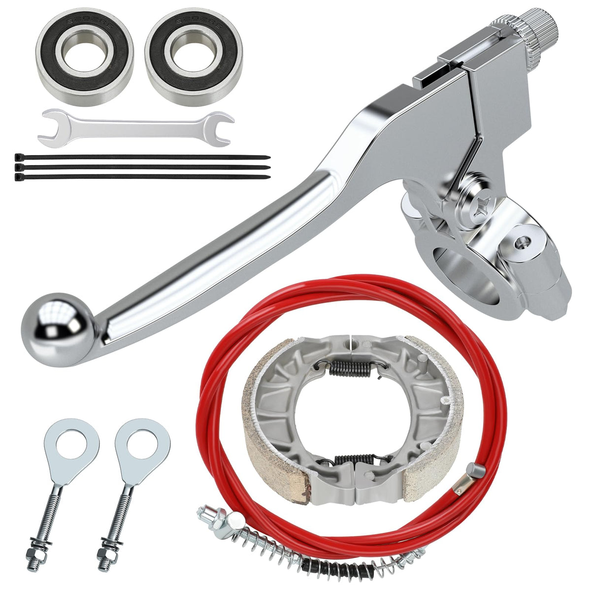 RZEOZU front packaging showing complete brake kit for quick identification and purchase benefit