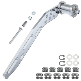 RZEOZU front bracket view showing mounting holes and roller benefit alignment