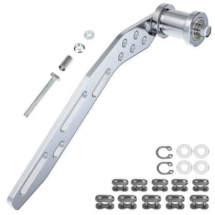 RZEOZU front bracket view showing mounting holes and roller benefit alignment