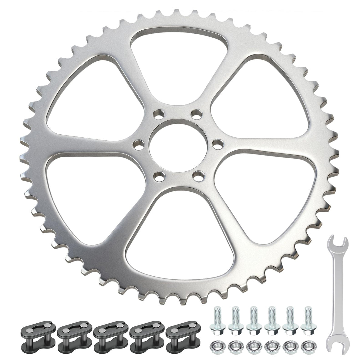 RZEOZU front view of sprocket showing teeth and benefit of accurate fit
